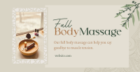 Luxe Body Massage Facebook Ad