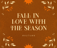 Autumn Season Love Facebook Post