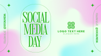 Minimalist Social Media Day Facebook Event Cover