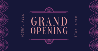 Elegant Grand Opening Facebook Ad