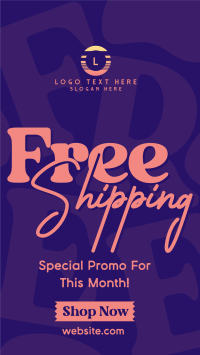 Special Shipping Promo Instagram Story