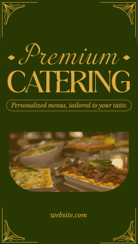 Premium Catering Instagram Reel