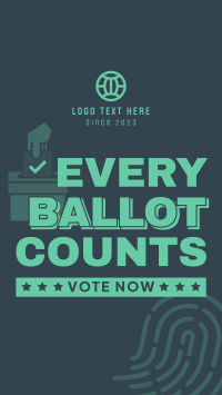 Every Ballot Counts YouTube Short