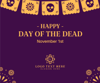 Happy Day of the Dead Facebook Post