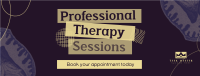 Abstract Therapy Session Collage Facebook Cover Image Preview