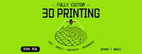 3D Printing Facebook Cover