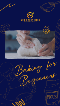 Beginner Baking Class Facebook Story