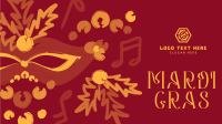 Mardi Gras Glamour Facebook Event Cover