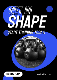 Training Fitness Gym Flyer