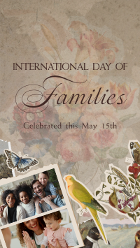 Renaissance Collage Day of Families Facebook Story Image Preview