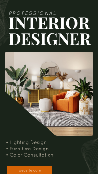 Professional Interior Designer Instagram Story