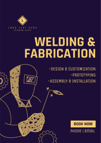 Welding & Fabrication Services Poster