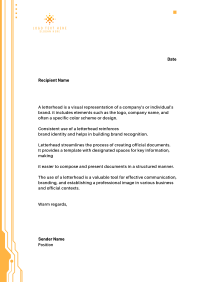 Technology Expert Letterhead