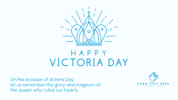 Happy Victoria Day Zoom Background Image Preview