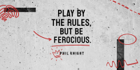 Play by the Rules Twitter Post