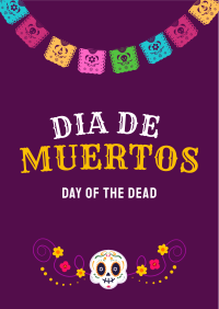 Festive Dia De Los Muertos Flyer