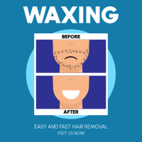 Waxing Treatment Instagram Post