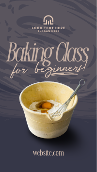 Beginner Baking Class YouTube Short