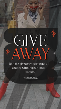 Fashion Giveaway YouTube Short