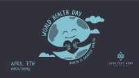 Health Day Earth Zoom Background