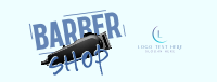 Grunge Barber Shop Services Facebook Cover