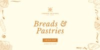 Fancy Pastry Treats Twitter Post