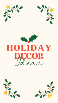 Christmas Decoration Ideas Facebook Story