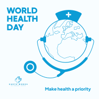 World Health Priority Day Instagram Post Image Preview