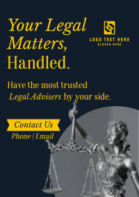 Legal Services Consultant Flyer