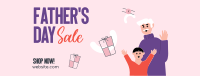 Fathers Day Sale Facebook Cover Design