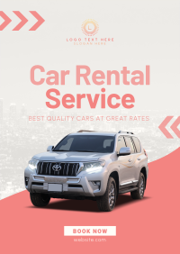 Car Rental Service Poster