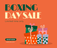 Boxing Day Clearance Sale Facebook Post