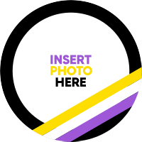 Nonbinary Pride Flag YouTube Channel Icon Image Preview