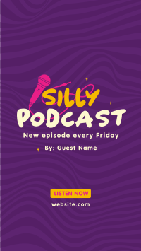 Silly Podcast Facebook Story