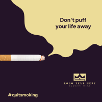 Quit Smoking Instagram Post