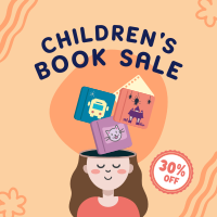 Kids Book Sale Instagram Post