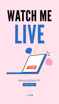 Live Doodle Watch Instagram Story