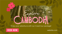 Cambodia Travel Tour Animation