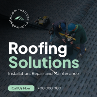 Roofing Solutions Instagram Post Image Preview