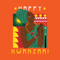 Kwanzaa Day Instagram Post example 1