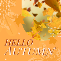 Autumn Greeting Instagram Post