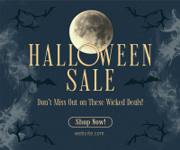 Spooky Sale Halloween Facebook Post