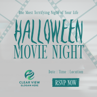 Halloween Movie Night Instagram Post Image Preview