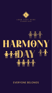 People Harmony Day Facebook Story