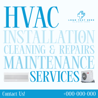 Editorial HVAC Service Instagram Post