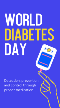 Diabetes Day Instagram Reel Image Preview