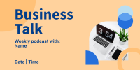 Startup Business Podcast Twitter Post