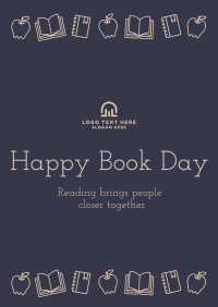 Book Day Message Poster