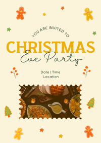 Christmas Eve Party Poster