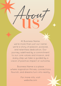 About Our Story Flyer